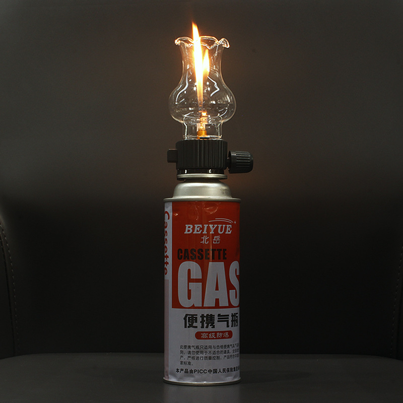 Camping Cooking Light - Kart Tipi Ocak Gaz Tüpü Başlığı