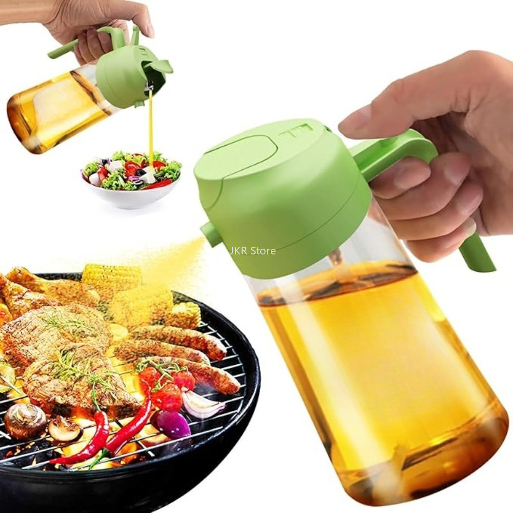 Camping Cooking Oil - 2'si 1 Arada Zeytinyağı Sprey Dağıtıcı