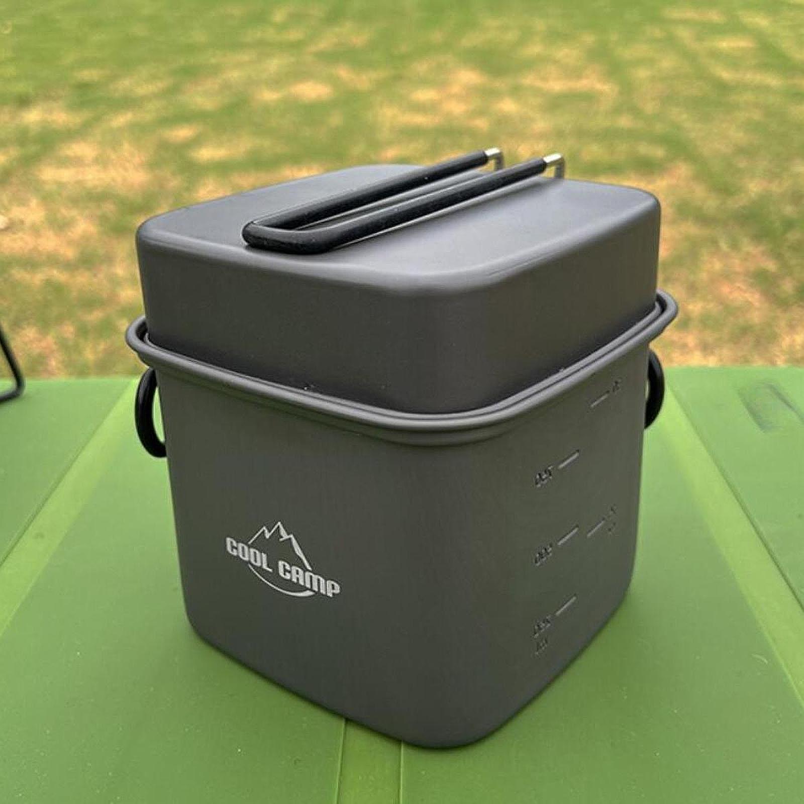 Camping Hiking Cooking - Kamp Tencere Seti Kızartma Tavası Seyahat