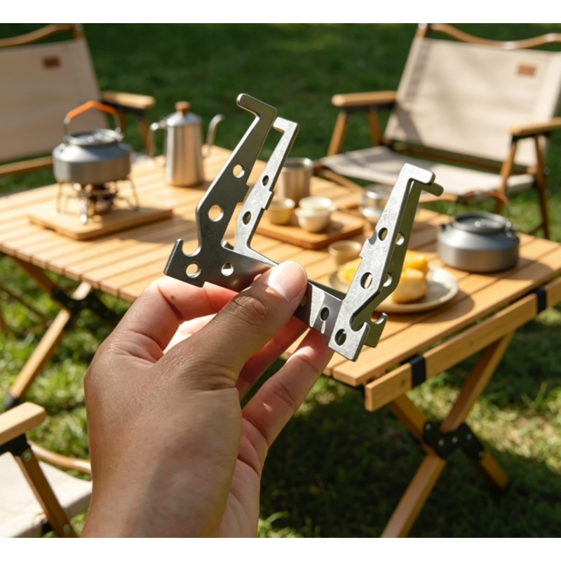 Camping Cooking Light - 1 Adet/Set Ayrık Tip Paslanmaz Çelik