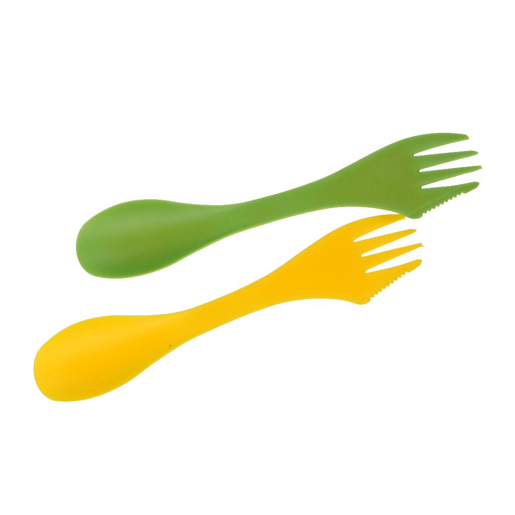Camping Cooking Kits - Çok fonksiyonlu Kamp Spork Çatal Çatal