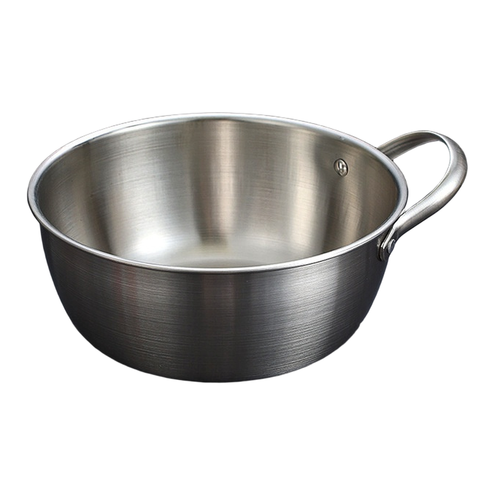 Camping Cooking Noodles - Paslanmaz Çelik Karıştırma Kase Seti, İç