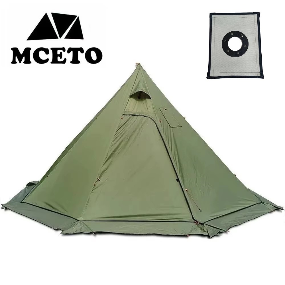 Camping Cooking Tent - Yeni Piramit Çadır Kar Etekli Ultralight