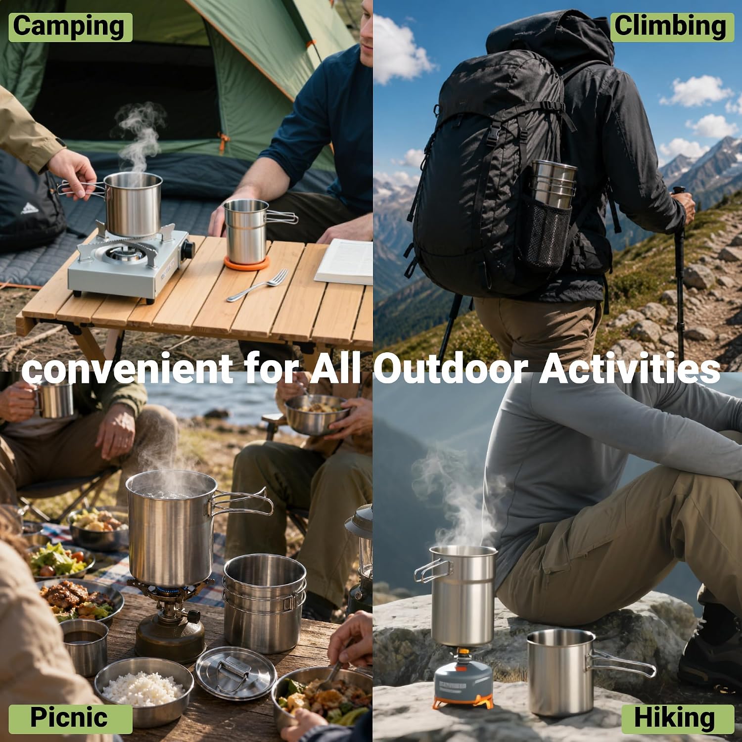 Katlanabilir Kamp Bardakları K - Camping Cooking Kits incelemesi ve fiyatı