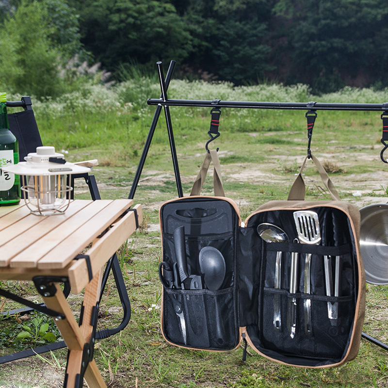 8 adet Kamp Mutfak Tencere Set - Camping Cooking Kits incelemesi ve fiyatı