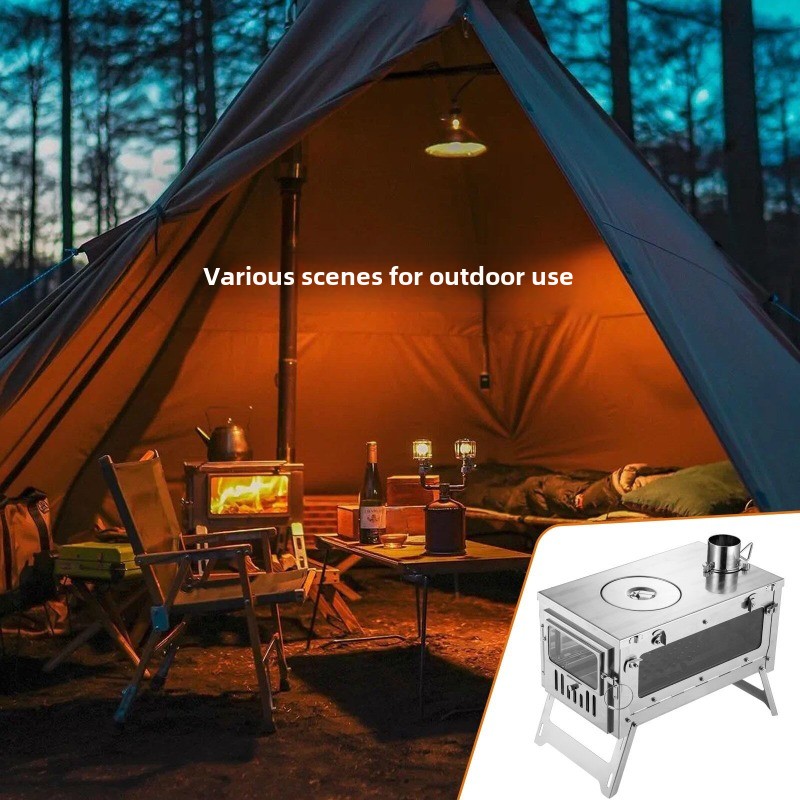 430 Paslanmaz Çelik Taşınabili - Camping Cooking Tent incelemesi ve fiyatı