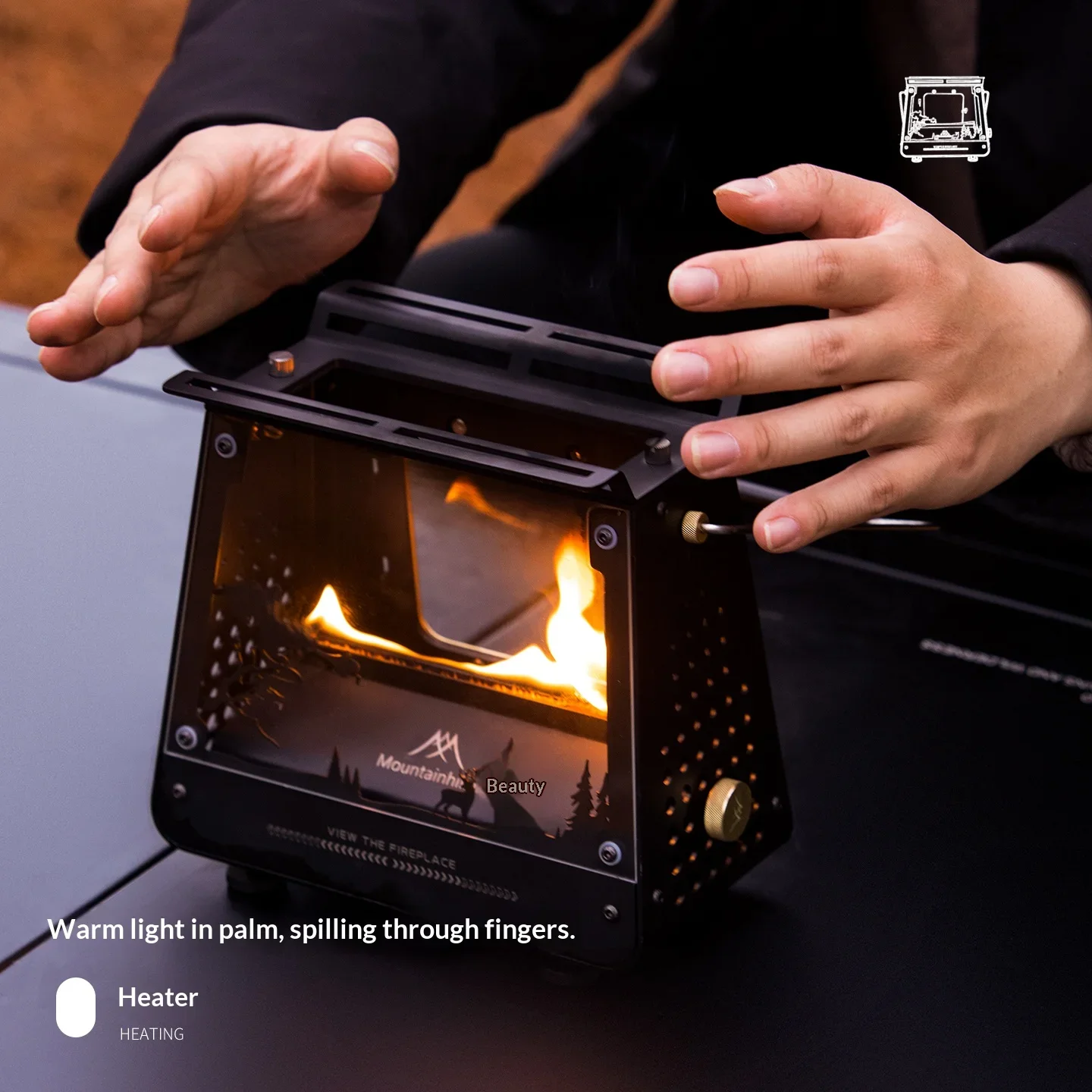 MOUNTAINHIKEROutdoor Taşınabil - Camping Cooking Open Fire incelemesi ve fiyatı