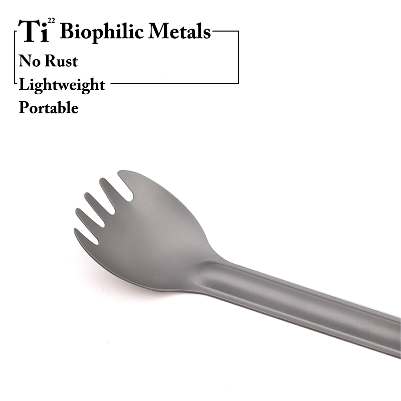 TiTo Titanyum Spork Kaşık Uzun - Camping Cooking Hardware incelemesi ve fiyatı