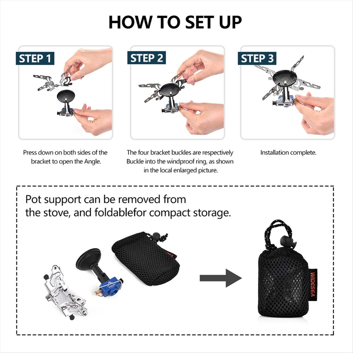 ABJV Açık Hava Kamp Gazlı Ocak - Camping Cooking Light incelemesi ve fiyatı