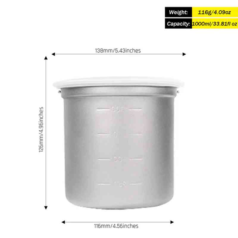 Silverant Kamp Titanyum Pot Ul - Camping Cooking Open Fire incelemesi ve fiyatı