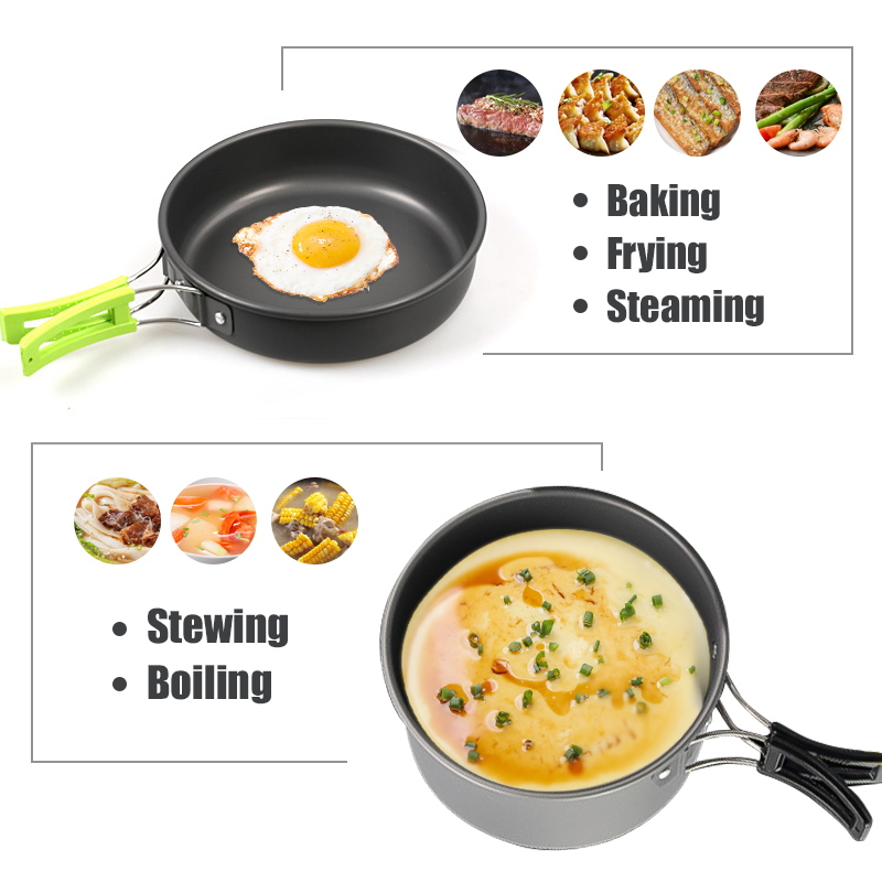 WESTTUNE Kamp Tencere Seti Alü - Camping Hiking Cooking incelemesi ve fiyatı