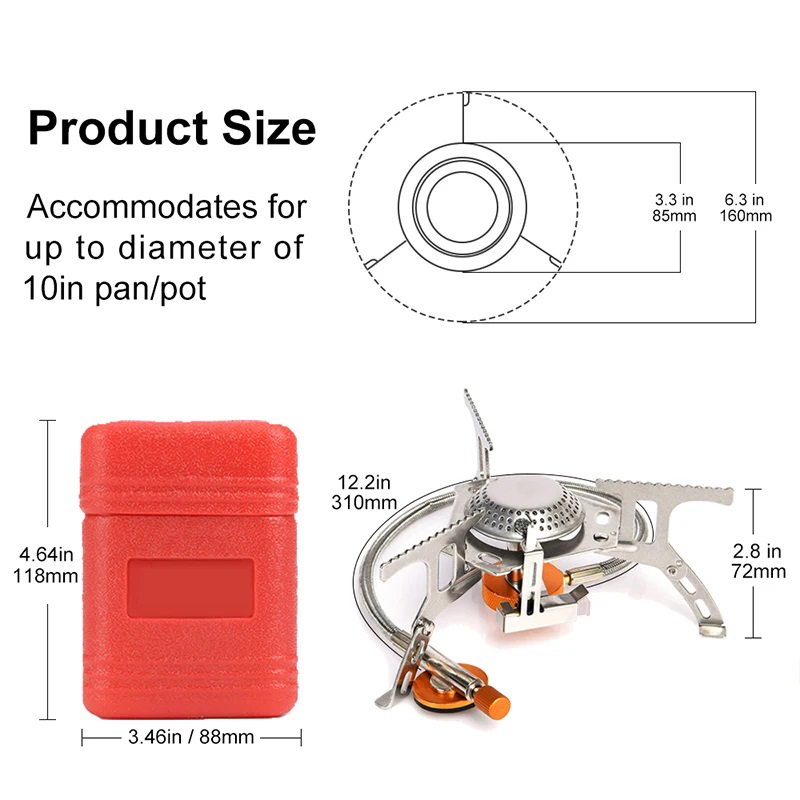 Kamp gaz sobası Taşınabilir Ka - Camping Cooking Light incelemesi ve fiyatı