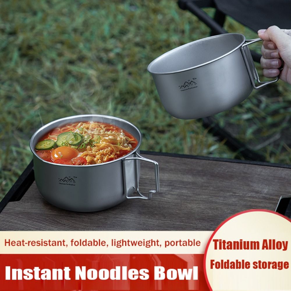 Kompakt Titanyum Alaşımlı Kamp - Camping Cooking Noodles incelemesi ve fiyatı
