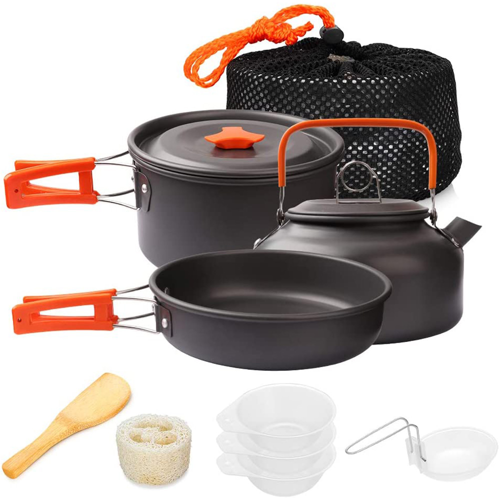 1 adet/1 takım Kamp Tencere Se - Camping Cooking Kits incelemesi ve fiyatı