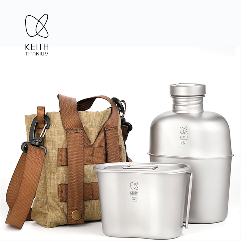 KEITH Saf Titanyum Kantin Yeme - Camping Cooking Kits incelemesi ve fiyatı