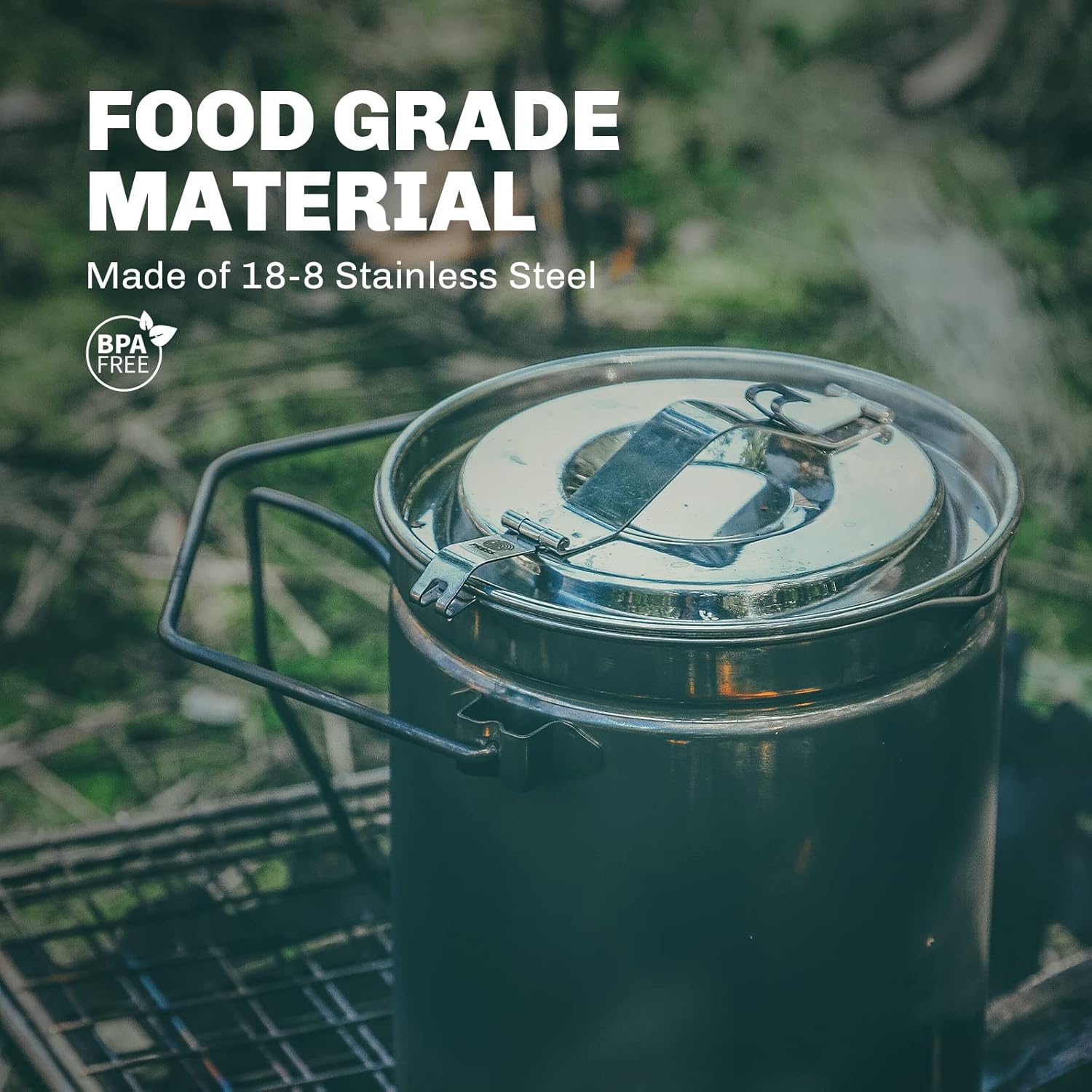 Yangın Akçaağaç 1.2L Paslanmaz - Camping Cooking Kits incelemesi ve fiyatı
