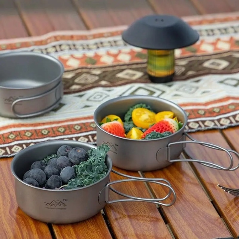 Ultralight Titanyum Kamp Tence - Camping Cooking Noodles incelemesi ve fiyatı