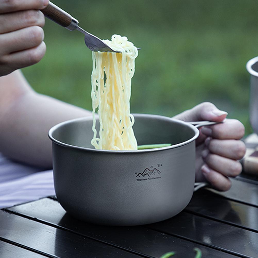Kompakt Titanyum Alaşımlı Kamp - Camping Cooking Noodles incelemesi ve fiyatı